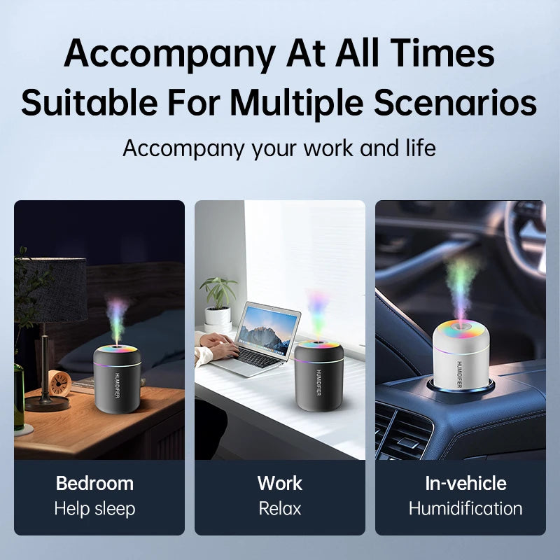 Mini Aroma Humidifier & Diffuser